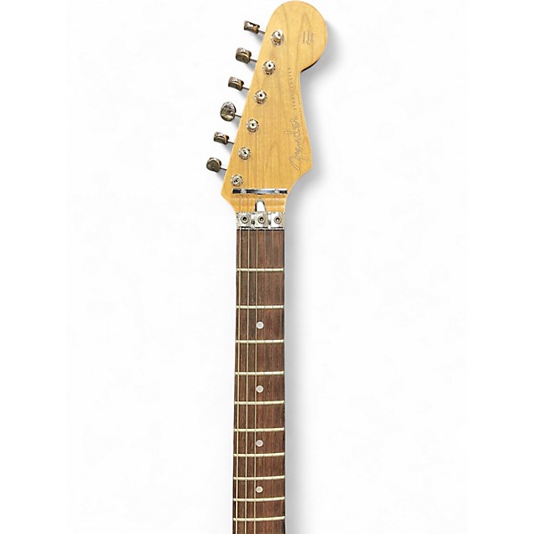 Used Fender Select Stratocaster Crimson Red Trans Solid Body Electric Guitar