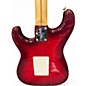 Used Fender Select Stratocaster Crimson Red Trans Solid Body Electric Guitar