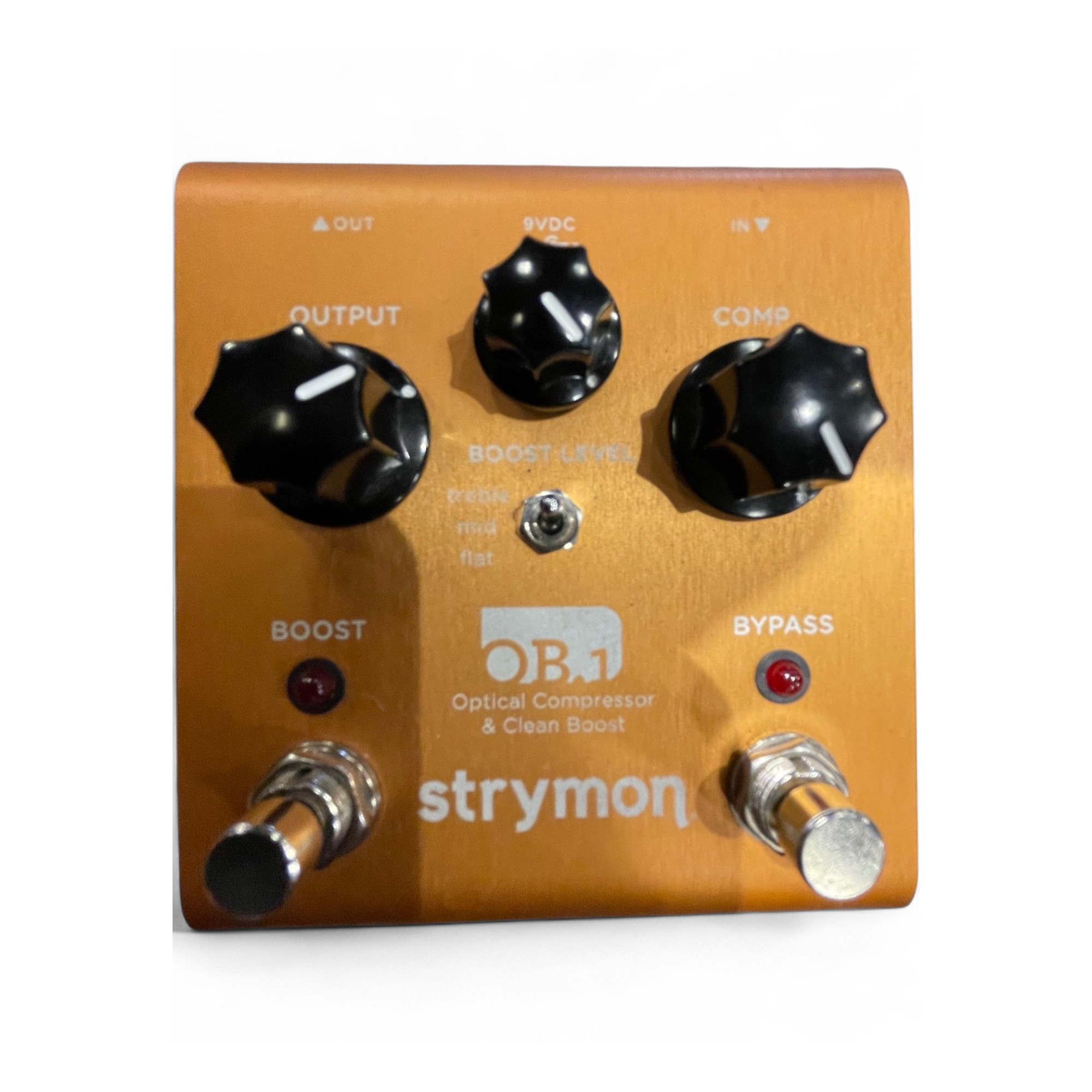 Used Strymon OB1 Optical Compressor & Clean Boost Effect Pedal