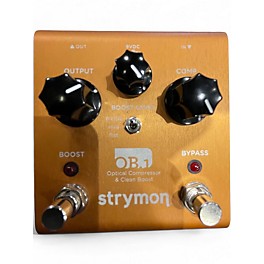 Used Strymon OB1 Optical Compressor & Clean Boost Effect Pedal