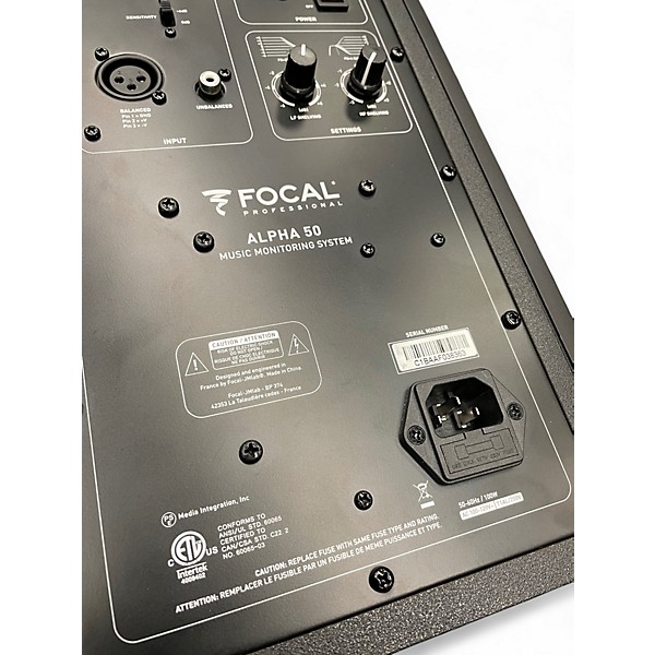 Used Focal Alpha 50 Powered Monitor