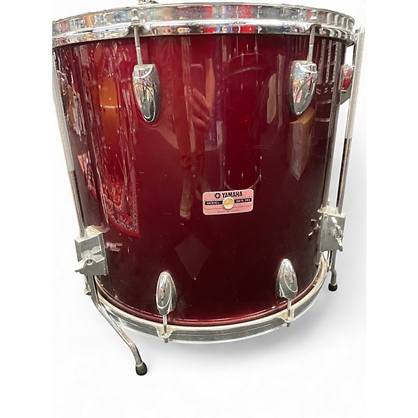 Used Yamaha 16in 900 SERIES DRUMS Red Drum