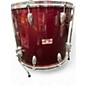 Used Yamaha 16in 900 SERIES DRUMS Red Drum