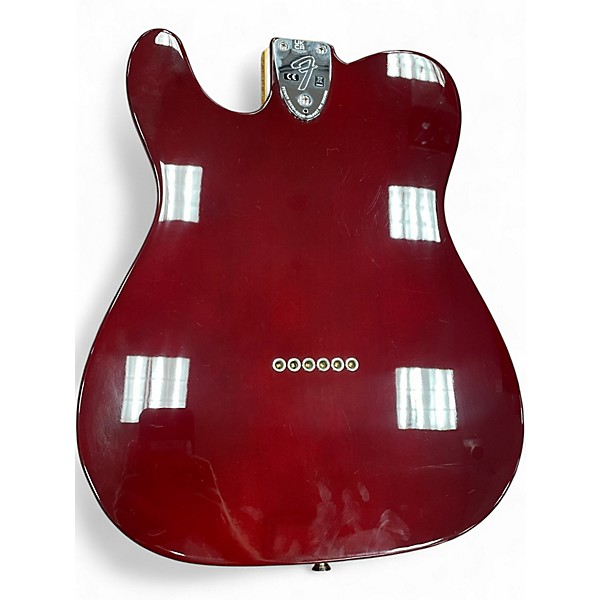 Used Fender Vintage II 1977 Telecaster Custom Wine Red Solid Body Electric Guitar