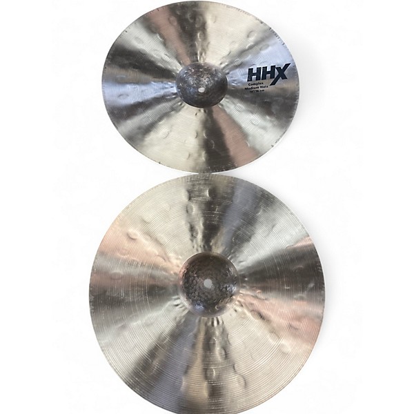 Used SABIAN 14in COMPLEX MEDIUM HATS Cymbal
