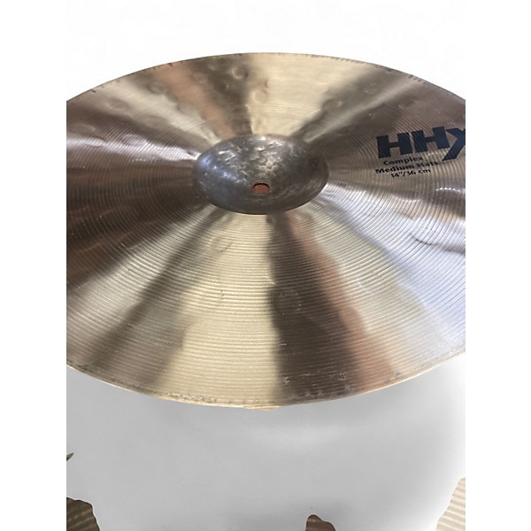 Used SABIAN 14in COMPLEX MEDIUM HATS Cymbal