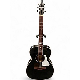 Used Seagull Artist Limted Edition Tuxedo Black Acoustic Electric Guitar