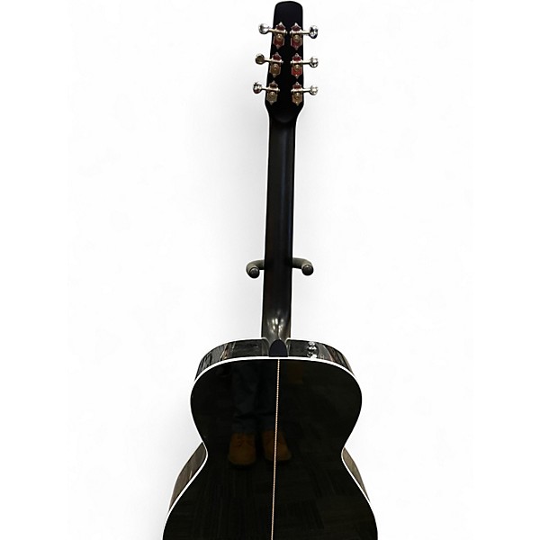 Used Seagull Artist Limted Edition Tuxedo Black Acoustic Electric Guitar