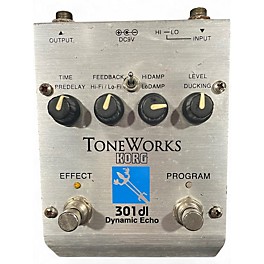 Used KORG toneworks dynamic echo Effect Pedal