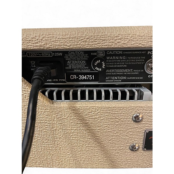 Used Fender 1965 Princeton Reverb 15W 1x10 Tube Guitar Combo Amp