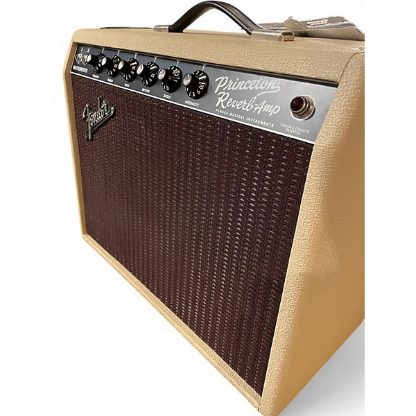 Used Fender 1965 Princeton Reverb 15W 1x10 Tube Guitar Combo Amp