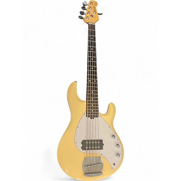 Used Sterling by Music Man SUB SERIES STING RAY 5 CREAM Electric Bass Guitar