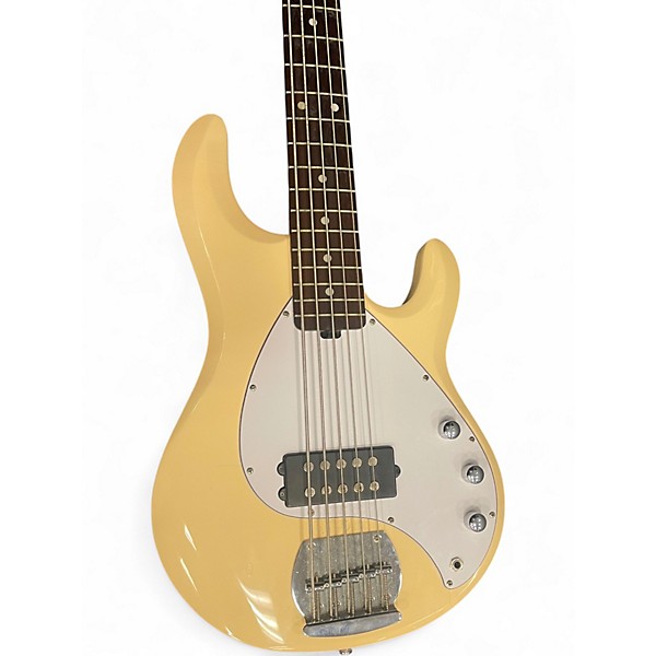 Used Sterling by Music Man SUB SERIES STING RAY 5 CREAM Electric Bass Guitar