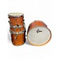 Used Gretsch Drums 4 Piece Catalina Club Rock Mahogany Drum Kit thumbnail