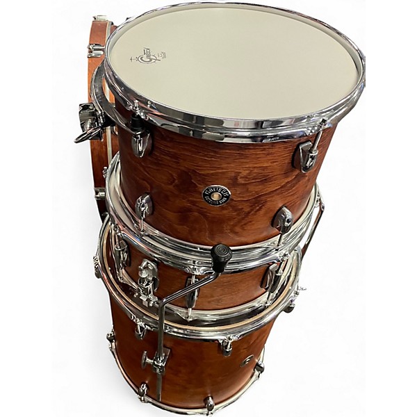 Used Gretsch Drums 4 Piece Catalina Club Rock Mahogany Drum Kit