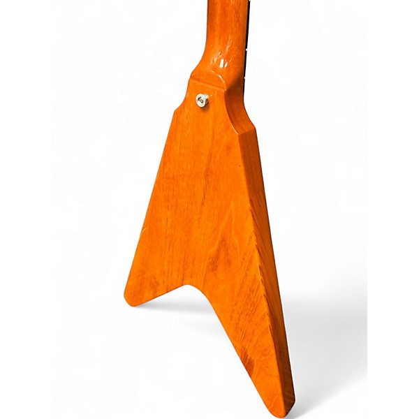 Used Gibson Flying V Antique Natural Solid Body Electric Guitar