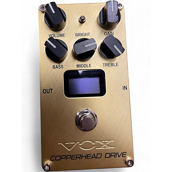 Used VOX copperhead drive Effect Pedal