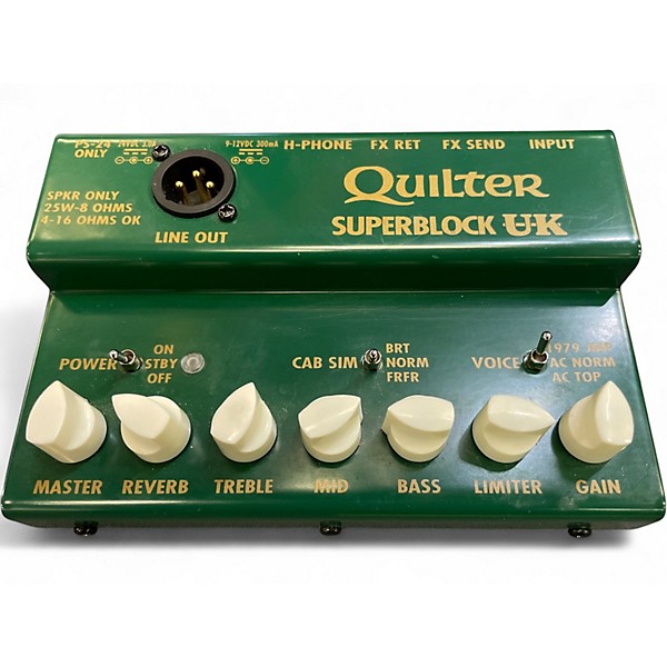 Used Quilter Labs Superblock UK Solid State Guitar Amp Head