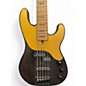 Used Schecter Guitar Research Model T 5 EXOTIC Natural Electric Bass Guitar