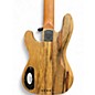 Used Schecter Guitar Research Model T 5 EXOTIC Natural Electric Bass Guitar