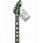 Used Schecter Guitar Research E-1 FR S Green Solid Body Electric Guitar
