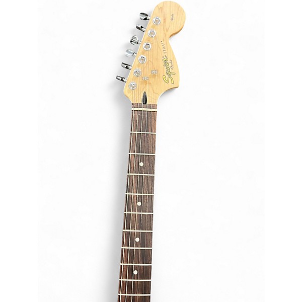 Used Squier Standard Stratocaster 2 Tone Sunburst Solid Body Electric Guitar