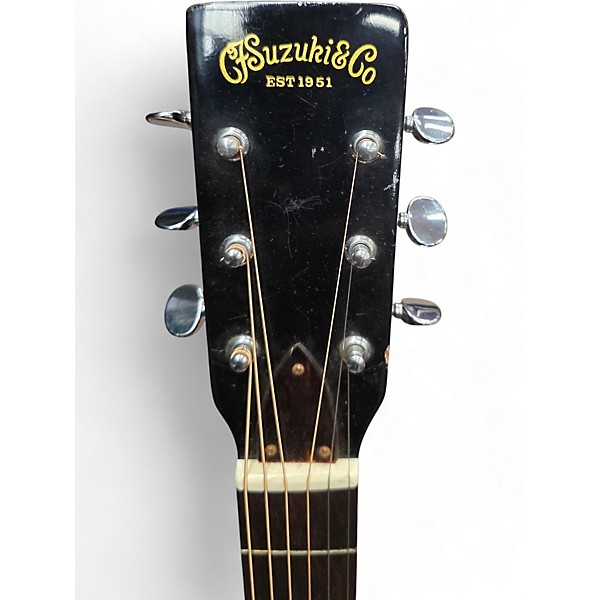 Used Suzuki & Co F-100 Natural Acoustic Guitar