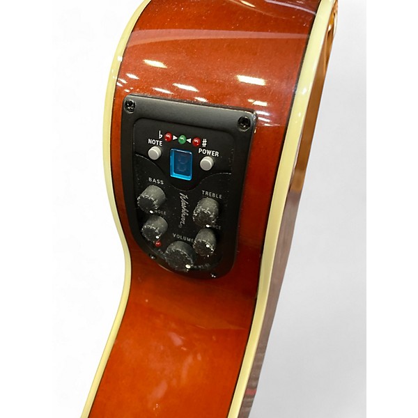 Used Oscar Schmidt OG10CENLH Natural Acoustic Electric Guitar