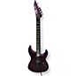 Used ESP LTD KH602 Kirk Hammett Purple Sparkle Purple Solid Body Electric Guitar thumbnail
