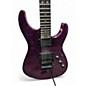 Used ESP LTD KH602 Kirk Hammett Purple Sparkle Purple Solid Body Electric Guitar