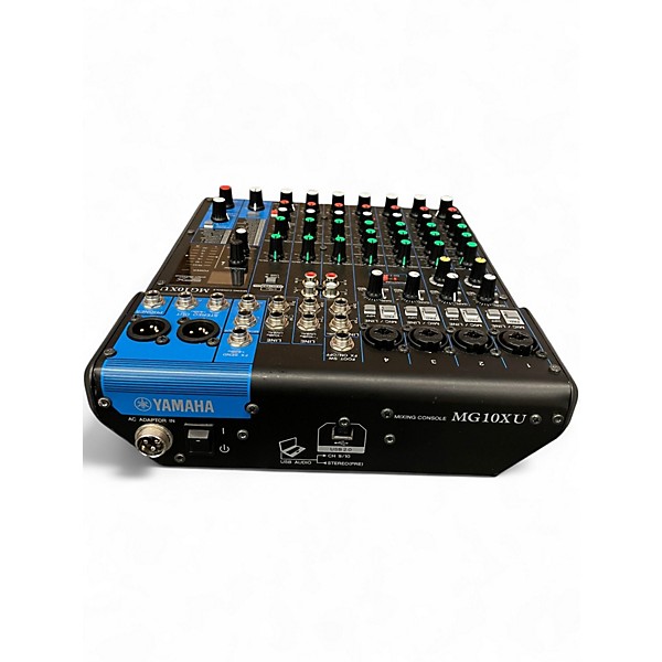 Used Yamaha MG10XU 10 Channel Mixer with Effects Unpowered Mixer