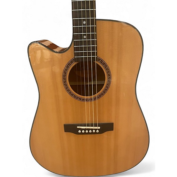 Used Crafter Guitars HILITE-DE Natural Acoustic Guitar