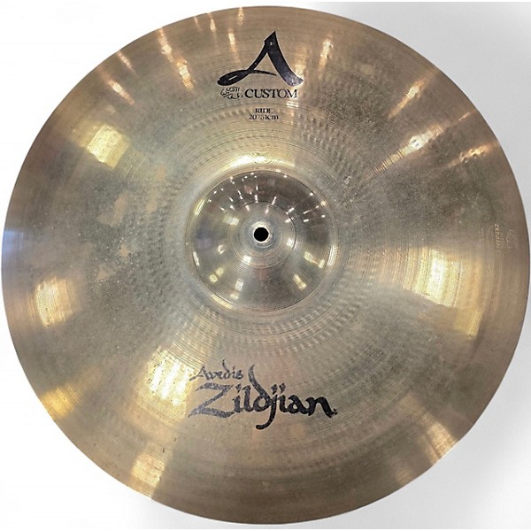 Used Zildjian 20in A CUSTOM AVEDIS RIDE Cymbal