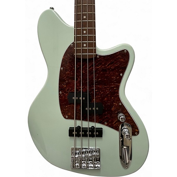 Used Ibanez TMB100 light blue Electric Bass Guitar