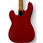 Used Samick SILVERTONE BASS RED Electric Bass Guitar