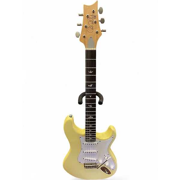 Used PRS SE Silver Sky Yellow Solid Body Electric Guitar