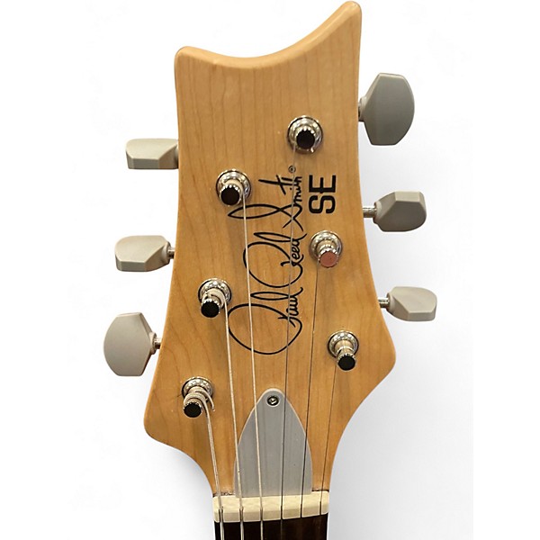 Used PRS SE Silver Sky Yellow Solid Body Electric Guitar