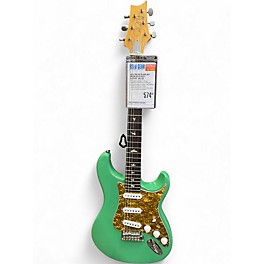 Used PRS SE Silver Sky Green Solid Body Electric Guitar