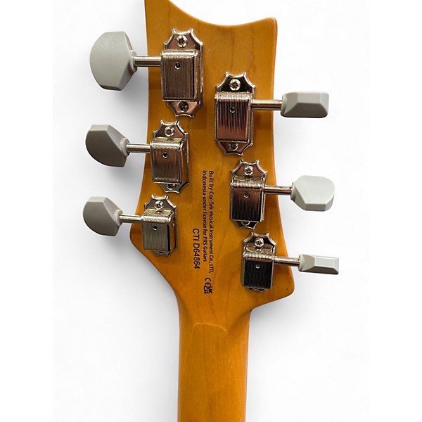 Used PRS SE Silver Sky Green Solid Body Electric Guitar