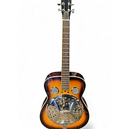 Used Regal RD40CHS Square Neck Studio 2 Color Sunburst Resonator Guitar