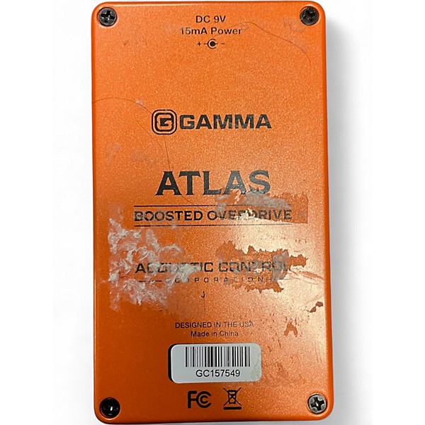 Used GAMMA ATLAS Effect Pedal