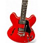 Used Gibson ES335 Satin RED Hollow Body Electric Guitar
