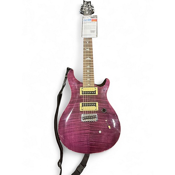 Used PRS SE Custom 24 7 AMYTHIST Solid Body Electric Guitar
