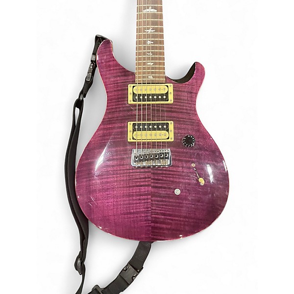 Used PRS SE Custom 24 7 AMYTHIST Solid Body Electric Guitar