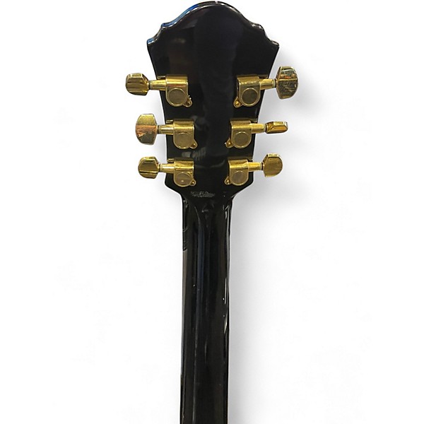 Used Oscar Schmidt 0E-40 Black Hollow Body Electric Guitar