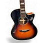 Used D'Angelico Premier Series Gramercy CS Cutaway Orchestra Vintage Sunburst Acoustic Electric Guitar thumbnail