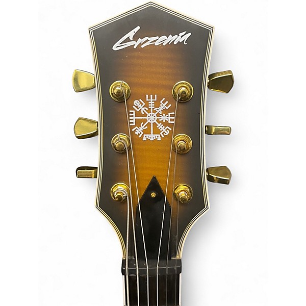 Used Grzenia HUSSER PROTOTYPE 2 Color Sunburst Solid Body Electric Guitar