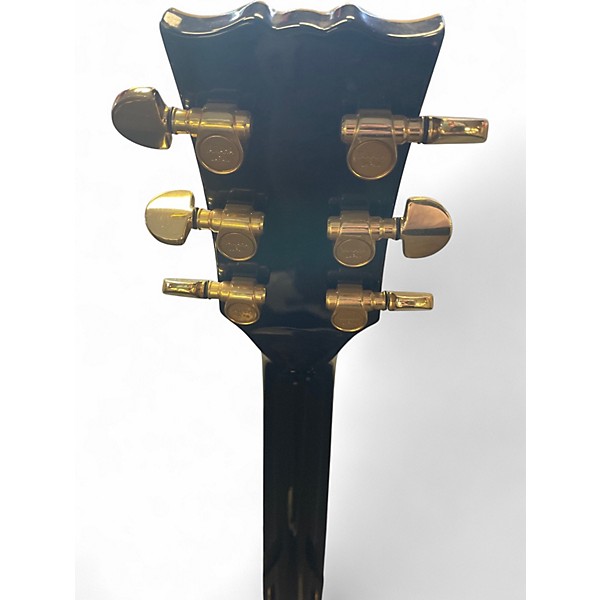 Vintage 1980s Yamaha SBG2000 Black Solid Body Electric Guitar