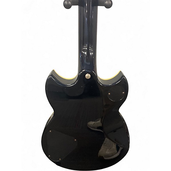 Vintage 1980s Yamaha SBG2000 Black Solid Body Electric Guitar