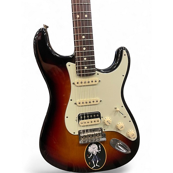 Used Fender American Professional Standard Stratocaster HSS Tobacco Burst Solid Body Electric Guitar